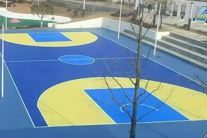 阳江市半预制型跑道透气型塑胶跑道 - 厂家